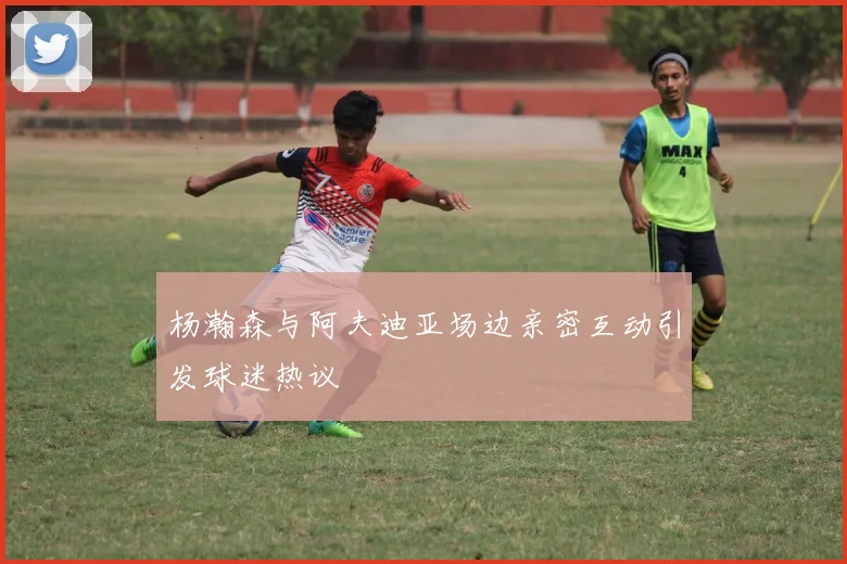 杨瀚森与阿夫迪亚场边亲密互动引发球迷热议